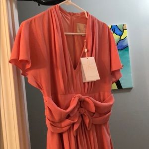 Gal Meets Glam Jane dress in coral